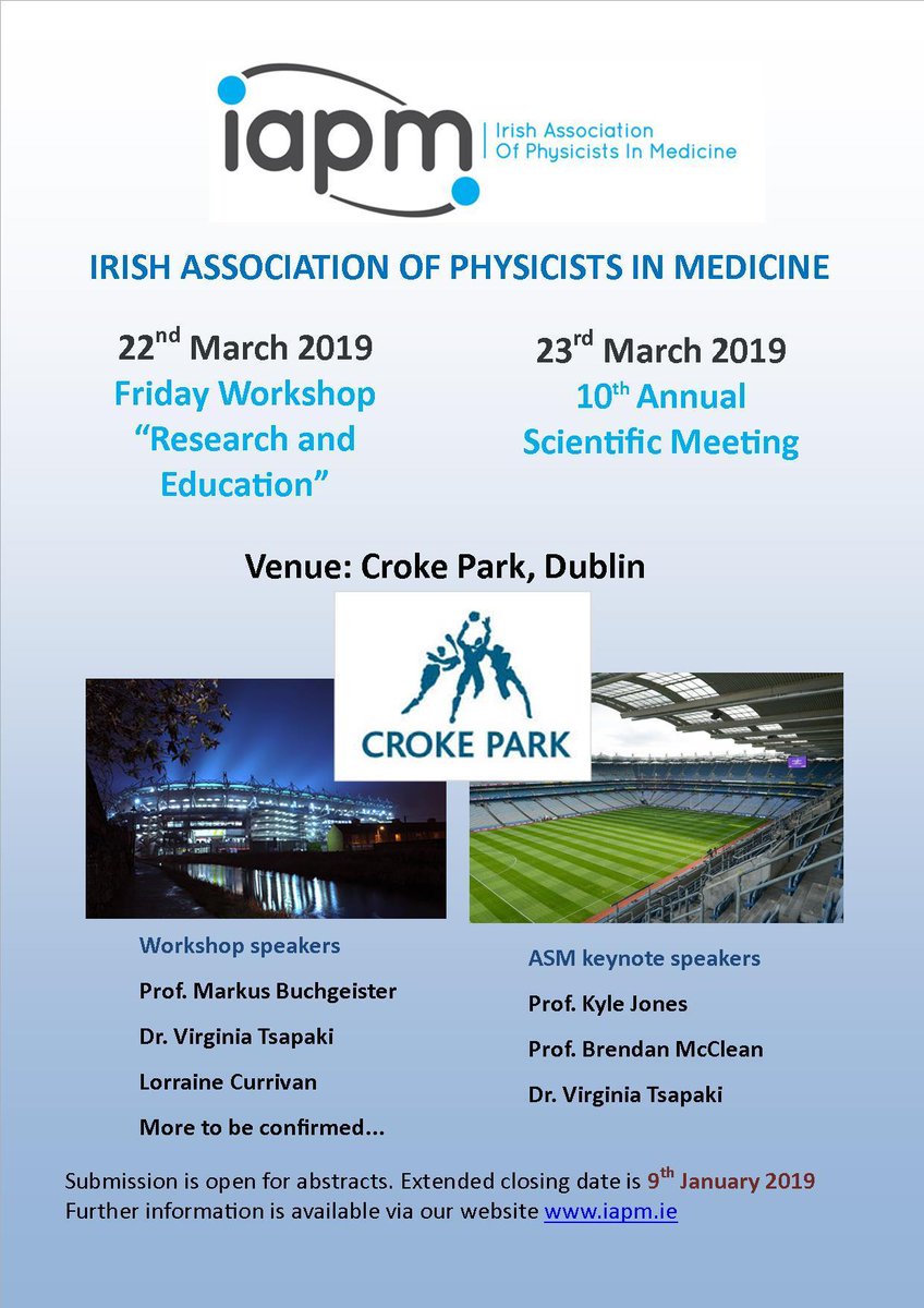 Medray8's tweet photo. Medray is excited to be attending this year's @TheIAPM 2019 Conference in Croke Park this Friday 22nd & Saturday 23rd March. Come meet us at stand number 15, where we will be showcasing our latest innovations. #medray #iapm2019 #CrokePark https://t.co/sDPzUN6UwV