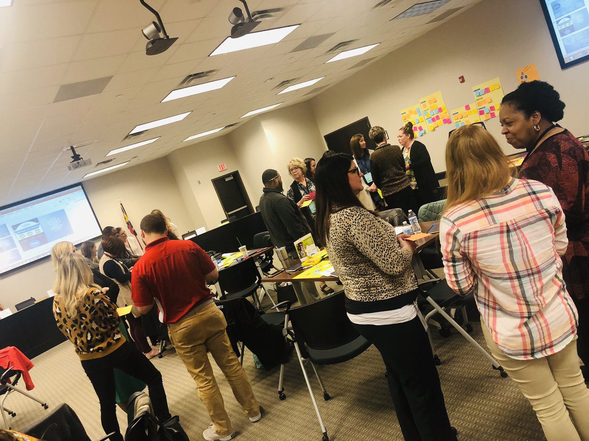 ShemiaThompson's tweet photo. Working on what matters most @RSSinformation with AMAZINGLY awesome TLs! Adults need to have #PBL experiences too! This helps them dream alongside their Ss♥️ Fun day of learning w/ @DiscoveryEd Michael James! @lynn_moody @morrowj1967 #RSSPBL #DeeperLearning #TheWorkIsWorthIt https://t.co/FiP0zhdAET