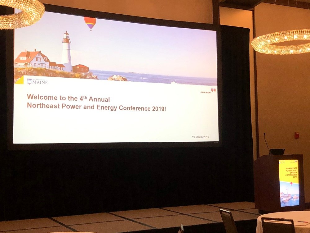 JackiePeer's tweet photo. Today, industry, academia, utilities, government & manufacturers will exchange knowledge on systems responsible for the generation, transmission, & distribution of electric power at NEPEC (Northeast Power & Energy Conference). #OMICRON #NEPEC #PortlandMaine https://t.co/IBgn32JUyB