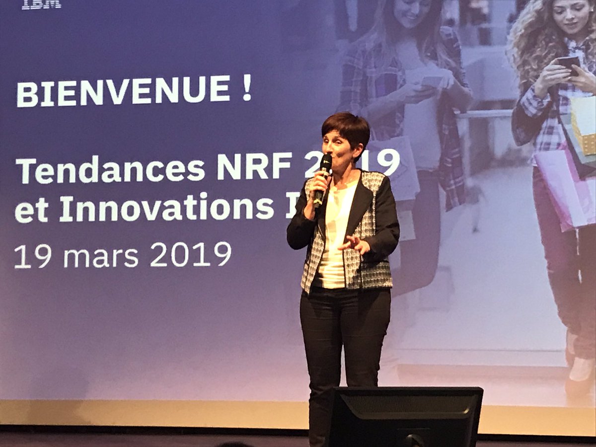 flocalvez's tweet photo. C’est parti pour décrypter les tendances de la #NRF2019 et Re-imaginer le #Retail à l’ #IBM Client Center de Paris #IBMRetailFR #IBMCCParis @IBMCCtr https://t.co/SpFQVG0fU7