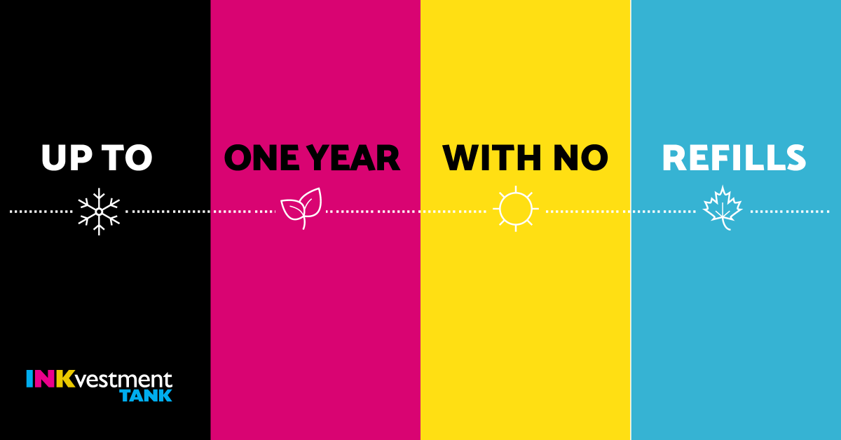 Brother_Intl's tweet image. Convenience is key. Invest in a printer that can run for up to one year without having to refill ink. Check out the details: bit.ly/2HKN90x