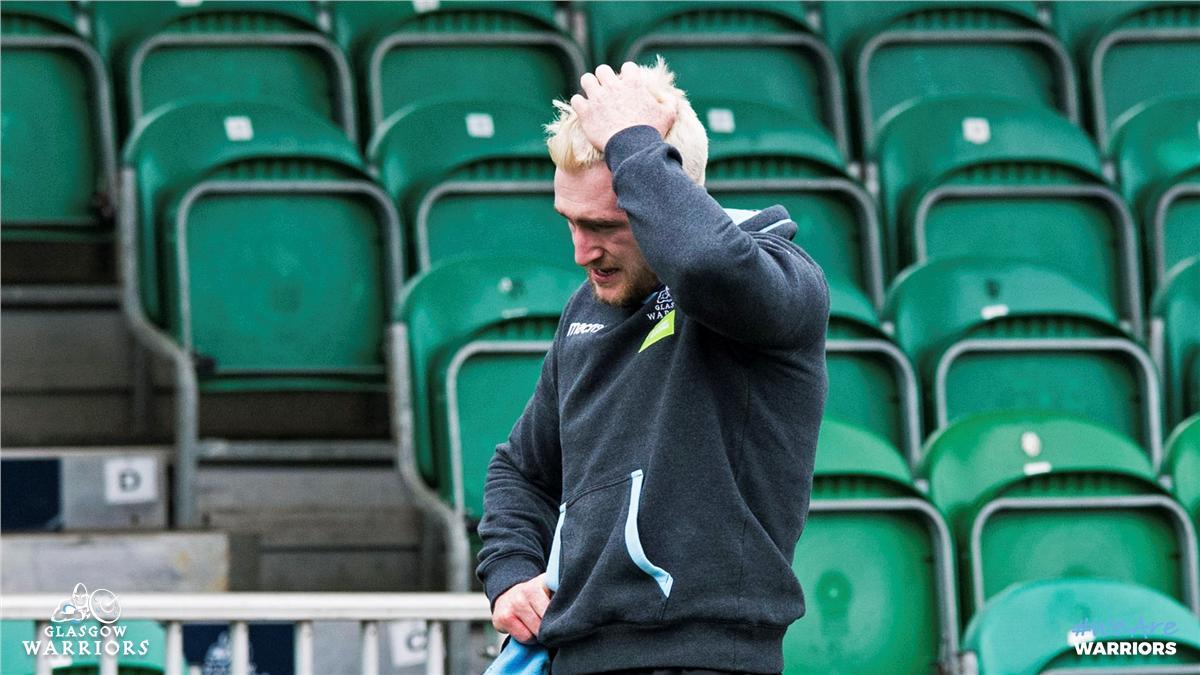 GlasgowWarriors's tweet photo. Stuart Hogg is nervous about this week's game against the Cheetahs. 

His palms are sweaty, knees weak, arms are heavy... https://t.co/0MIt6MN6aF
