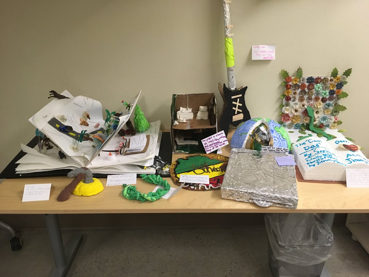 7th8thRPCS's tweet photo. Kalkedan created a sculpture to honor her Ethiopian culture! Another well done project you can check out here: https://t.co/7mMY7nCQ1t #RentonPrep #FineArts #MicrosoftEDU https://t.co/b9LYcoj8VE