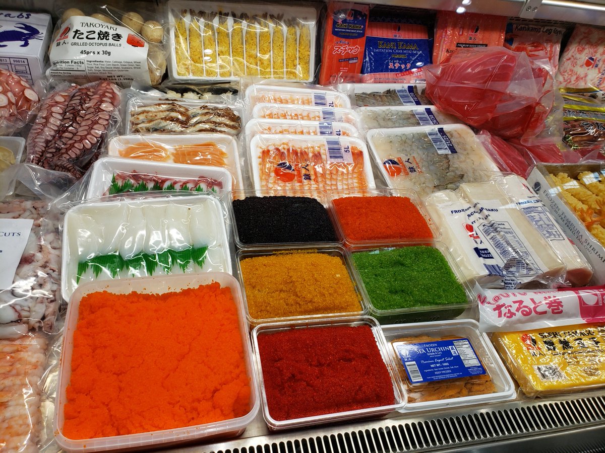 SeasourceImport's tweet image. What was your favorite product on display at #SENA19?

Some of ours are below:

Authentic fresh wasabi, a hungry monkfish, and a beautiful display of masago.