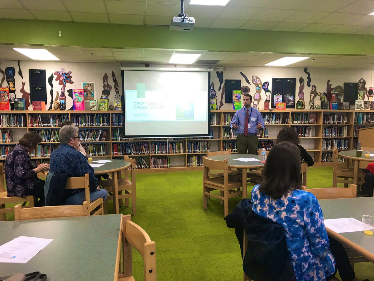 PENCIL4Schools's tweet photo. #DiscoverMNPS at @ZooSchoolMNPS is officially underway. Special thanks to @drlewisCROFT for a great start to the morning! Keep checking back to see where the day takes us. #pencil4schools https://t.co/oLTdOH8ghj