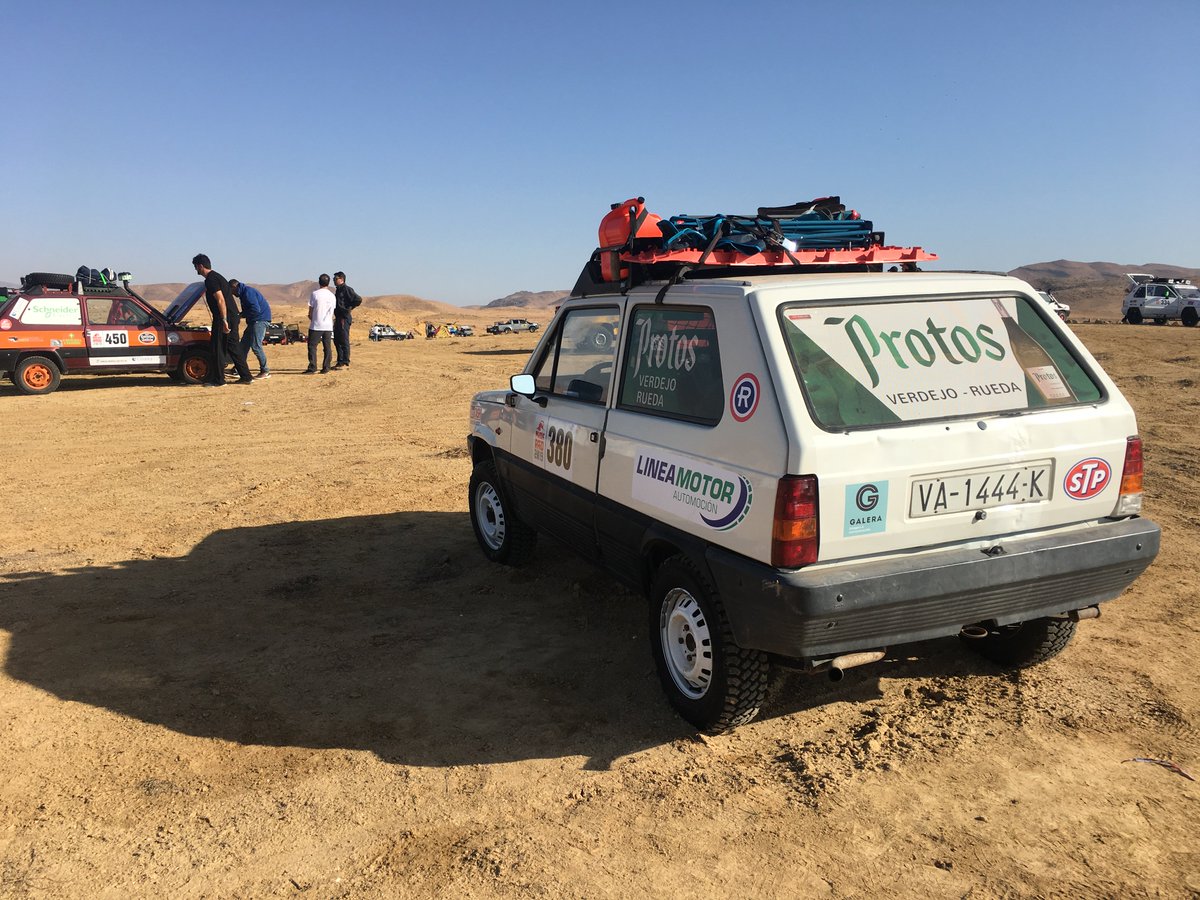 Bodegas_Protos's tweet photo. No nos quisimos perder esta aventura increíble por los desiertos de #Marruecos. 🚙☀️ #pandaraid2019 #rally @Panda_Raid https://t.co/btINQbECux