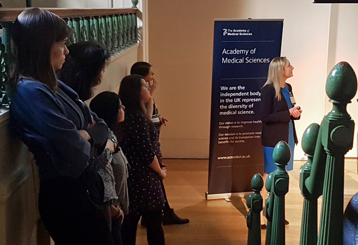acmedsci's tweet photo. Can you explain your work to a room of scientists who don't know your field in under two minutes? Challenge accepted by some fantastic flash talk presenters today at #devbrain19 - catch the livestream at https://t.co/u5fw4QDbVD https://t.co/l1t8VGhERu