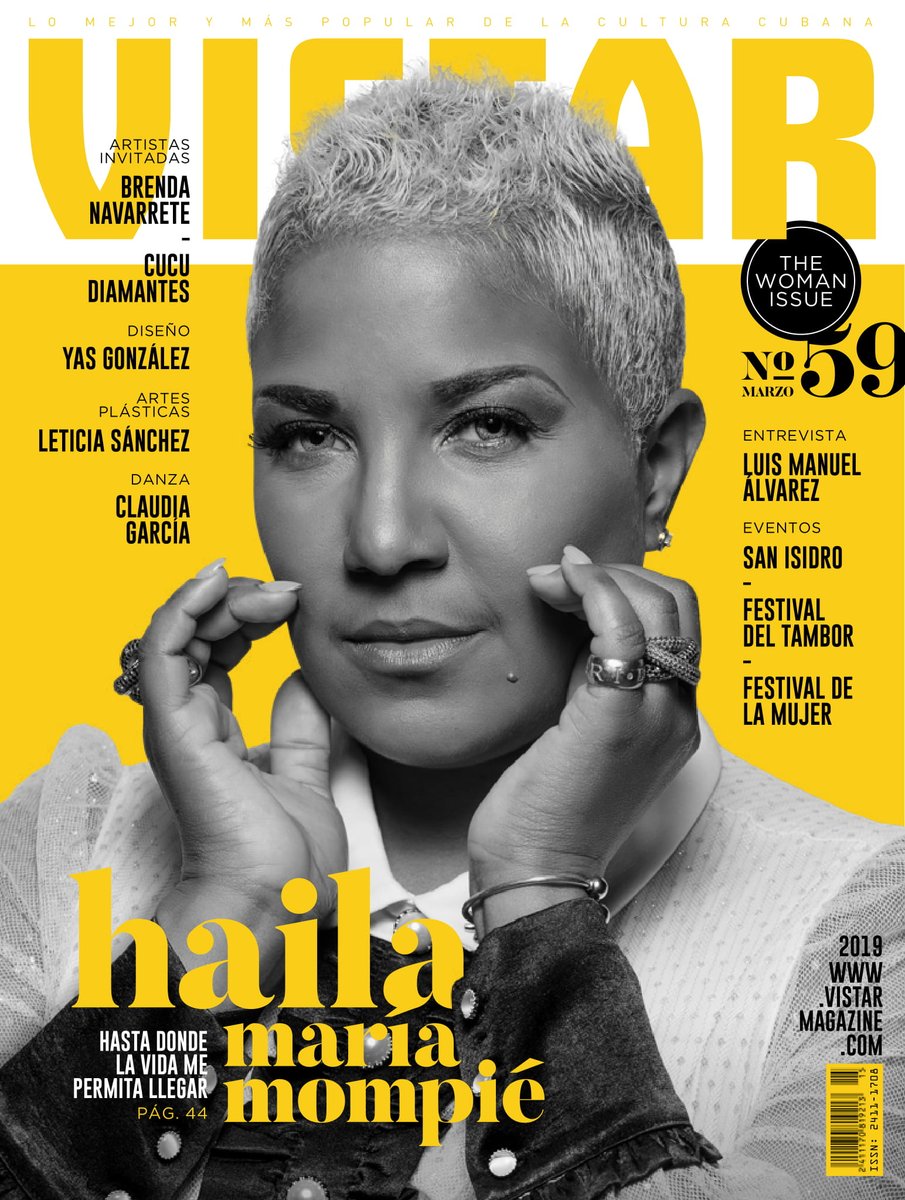 VistarMagazine's tweet photo. Ya tiene nuestra revista de marzo, ¿verdad? 
Solo por las dudas, aquí se la dejamos: https://t.co/kIq5bQPJEM

#Vistarmagazine #cuba #revista #mujeres https://t.co/L9n9DPDyFi