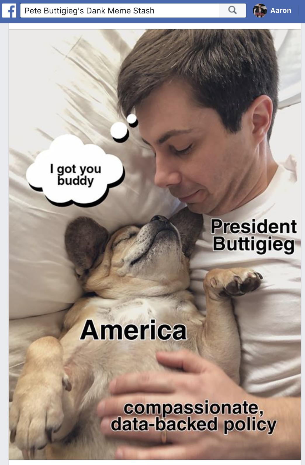 buttigieg verified sankin aaron