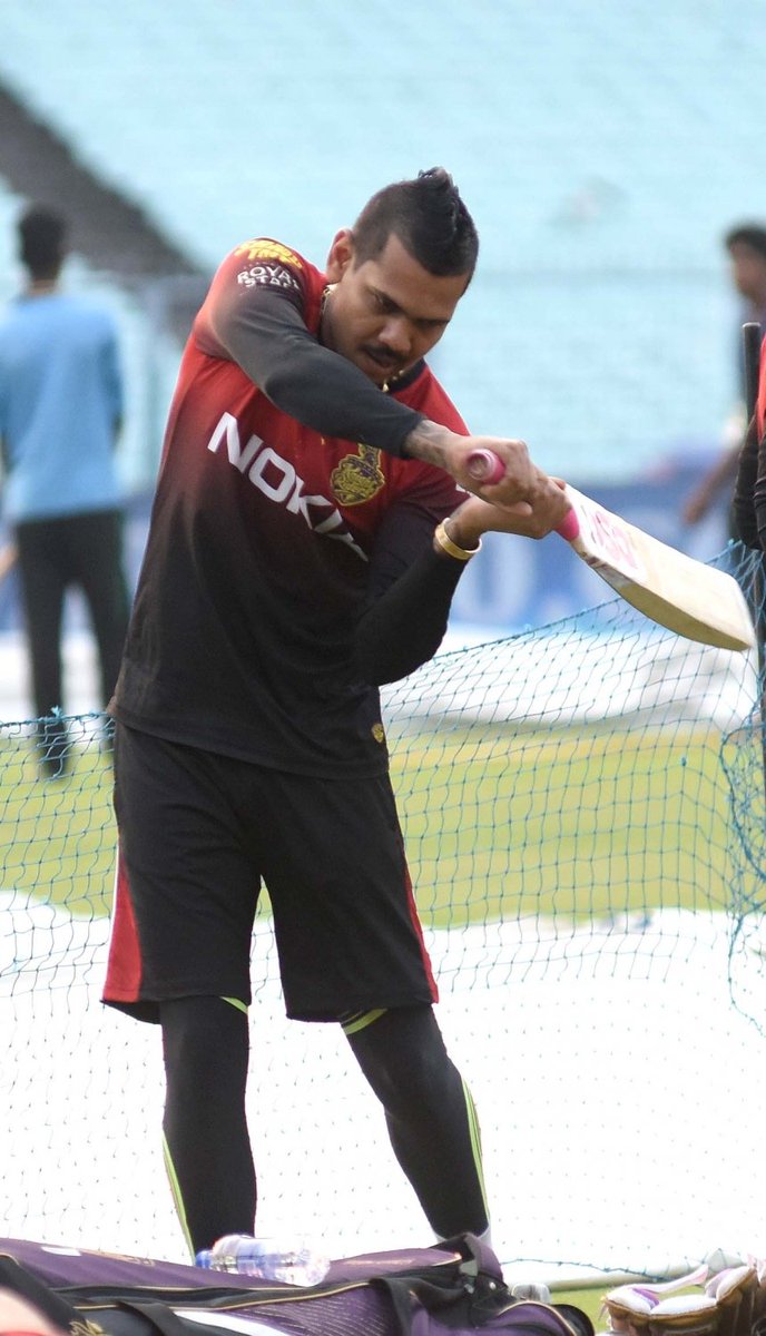 ians_india's tweet photo. #SunilNarine, #KolkataKnightRiders' key spinner, has worked on "hiding" the ball from #batsmen to keep the mystery despite the scrutiny of his action, spin bowling coach #CarlCrowe said.
#IPL2019 #KKR
Photo: IANS https://t.co/nwTeNayvkP