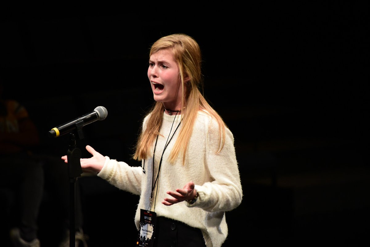 Time is running out to get your FREE tickets to see Slam Poets, the event takes place this Friday, March 22 at 6:00! This will be a night of powerful young voices that you won't want to miss. alleytheatre.org/slampoets

Slam Poets is generously sponsored by Shell.