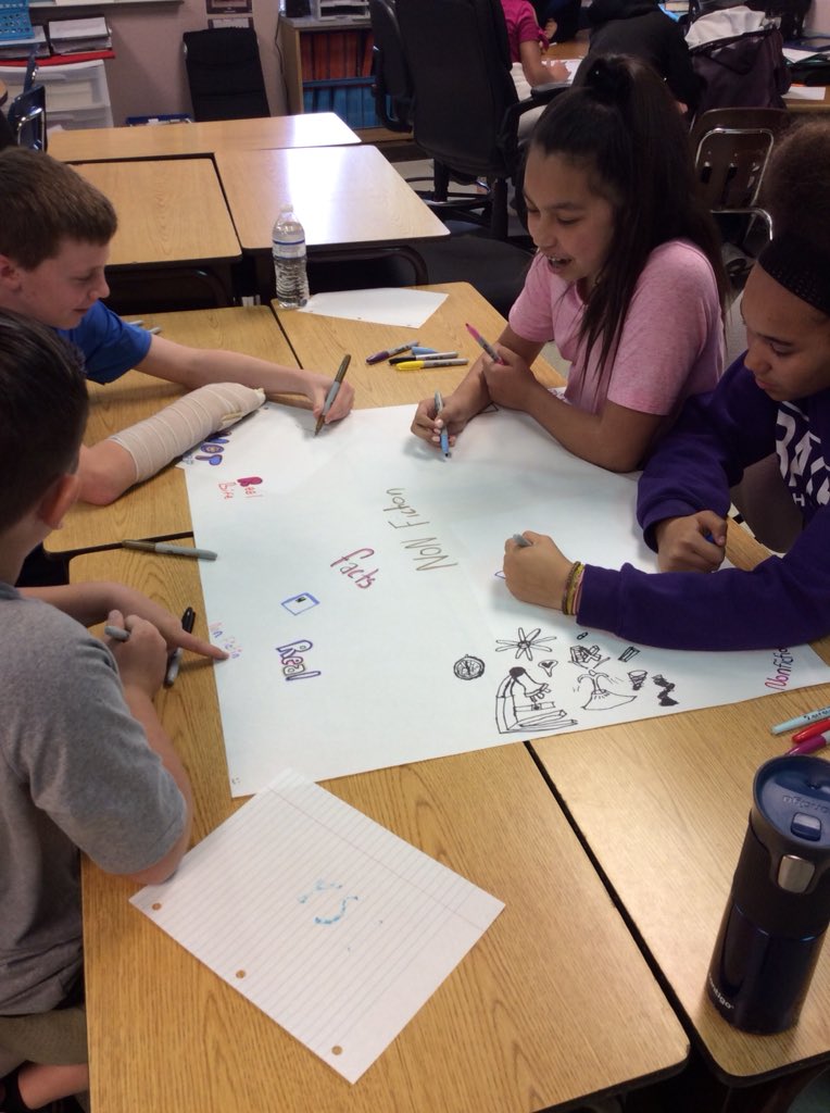 CDrake1980's tweet photo. @LampasasHSE #GoBeyondLampasas
Focused Listening using graffiti art to review what we know about Genres. Learning from our mistakes and others as we rotate through posters adding on to our knowledge. https://t.co/SGGqNKMbuC