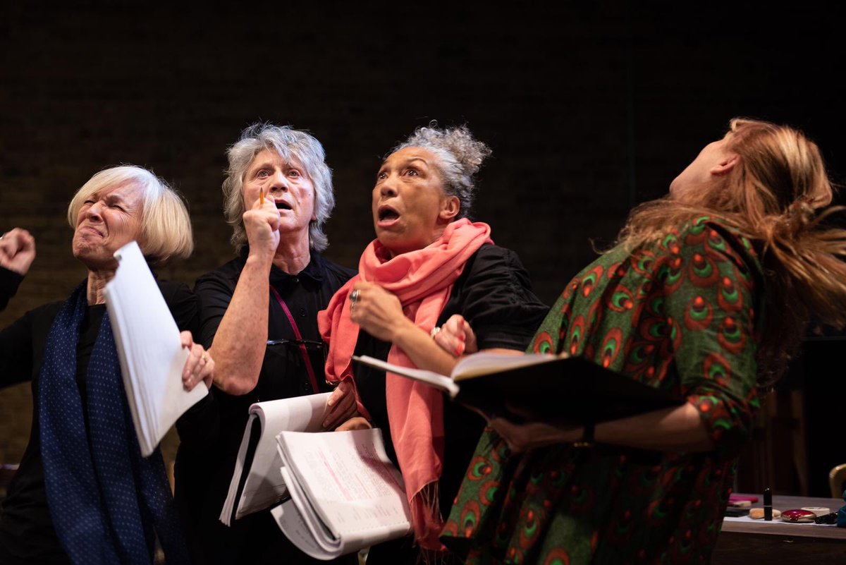 RepresentAge's tweet photo. My Turn Now, by @saltsea explores how women are represented as they age. Inspired by the book Growing Old Disgracefully, over 25 years on, 2 grandchildren of 2 of the authors are taking on that legacy and trying to start a change! #RepresentAge #theatre #ageing #ageism https://t.co/RDFsnhRn5p
