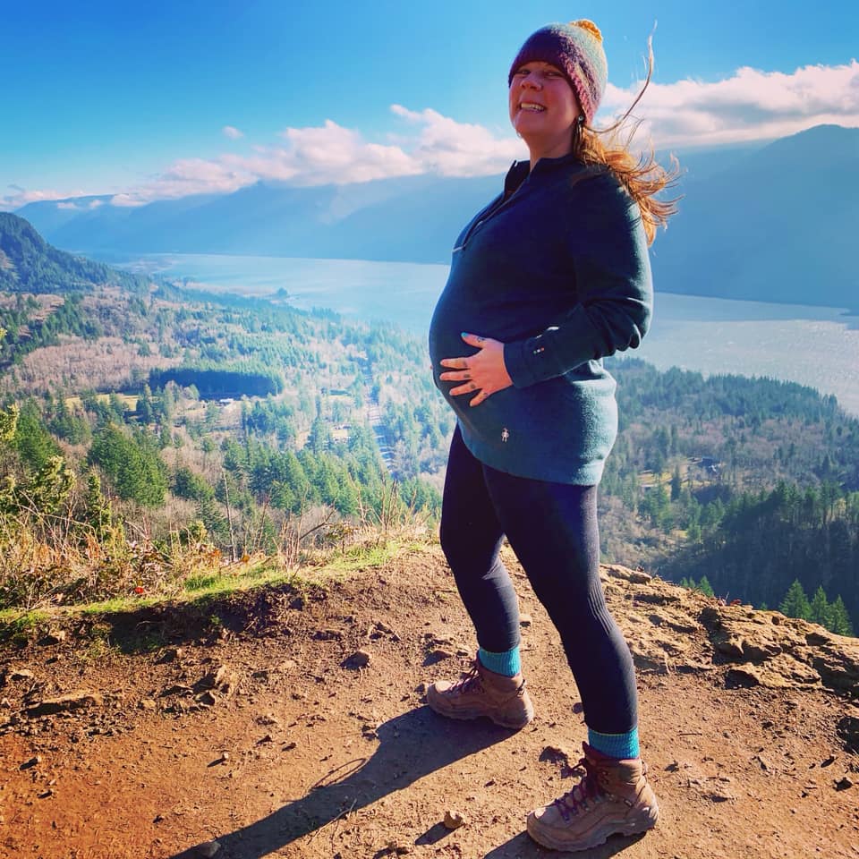 It feels like society often says that women should take it easy during pregnancy, stay inside...just sit and gestate. As someone whose identity is deeply rooted in the outdoors, I simply wasn't having it! Check out our <a href="/packdenio/">PackDen</a> #bumponthetrail post! bit.ly/2Cs2ktT