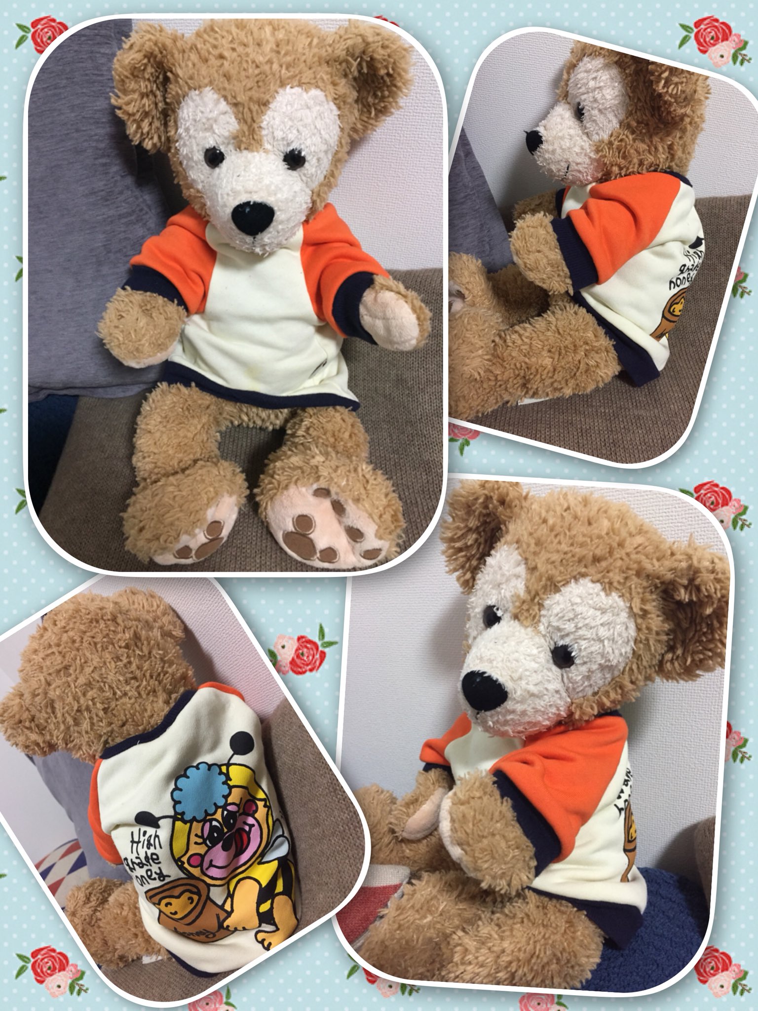 あん君 ダッフィーやシェリーメイの着せ替え服を買うなら犬用のお洋服mサイズをお勧めします ディズニーの専門店でコスチュームを買うのも楽しいけど たくさん着せ替えを楽しめますヨ ダッフィー服 ディズニーシー T Co Okeka6mezr