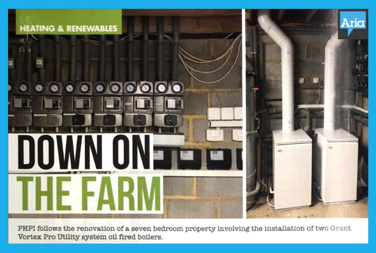 Build_PR's tweet image. Thanks @phpi for the fantastic coverage for our client @myGrantUK&apos;s Vortex boilers last month! #PRCoverage #Energy