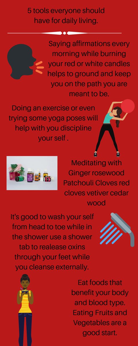Xandris_Exp's tweet photo. 5 Tools everyone should have for Daily Living. 
.
.
Which tools do you need to work on and which tools you need to incorporate? 
.
.
#TuesdayMotivation #tuesdaythoughts #wellness #bodywellness101 #DailyHealthTips https://t.co/T4WHmcVL7V