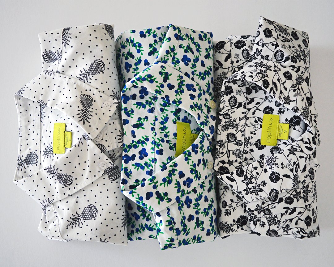 poplinandco's tweet photo. Tuesday choices. #pineappleprint #blueberry #floralshirt #springshirt. #weprinthappiness #printedshirt #springstyle #casualshirts #partyshirt #ss19trends #springfashion https://t.co/RE0ddtoP7L