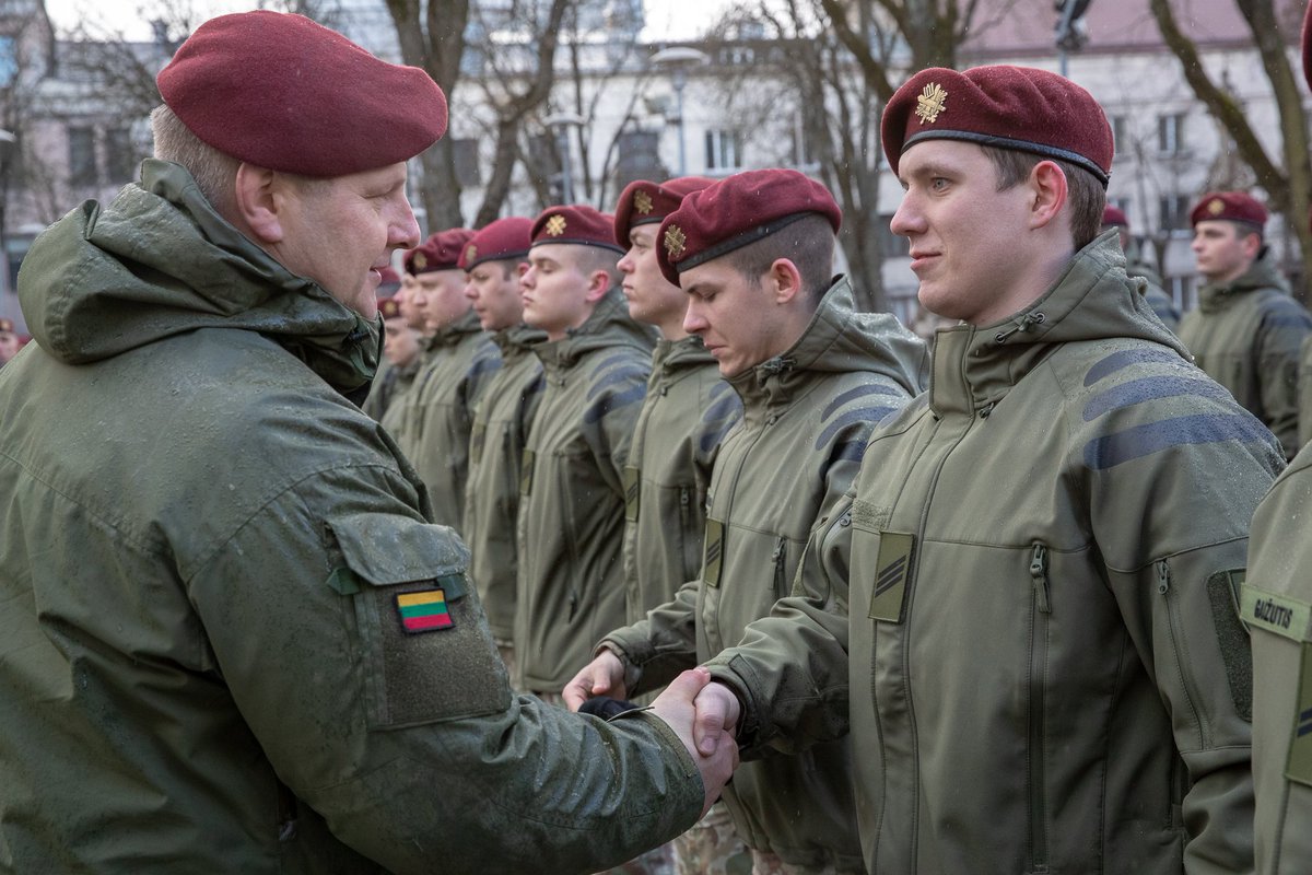 LTU_KASP's tweet photo. Farewell ceremony of the Force protection unit 5th rotation from #KASP to participate in operation #MINUSMA. #Kaunas #Lithuania #military #citizensoldiers #nationalguard #deployment https://t.co/LkLgnA3m22