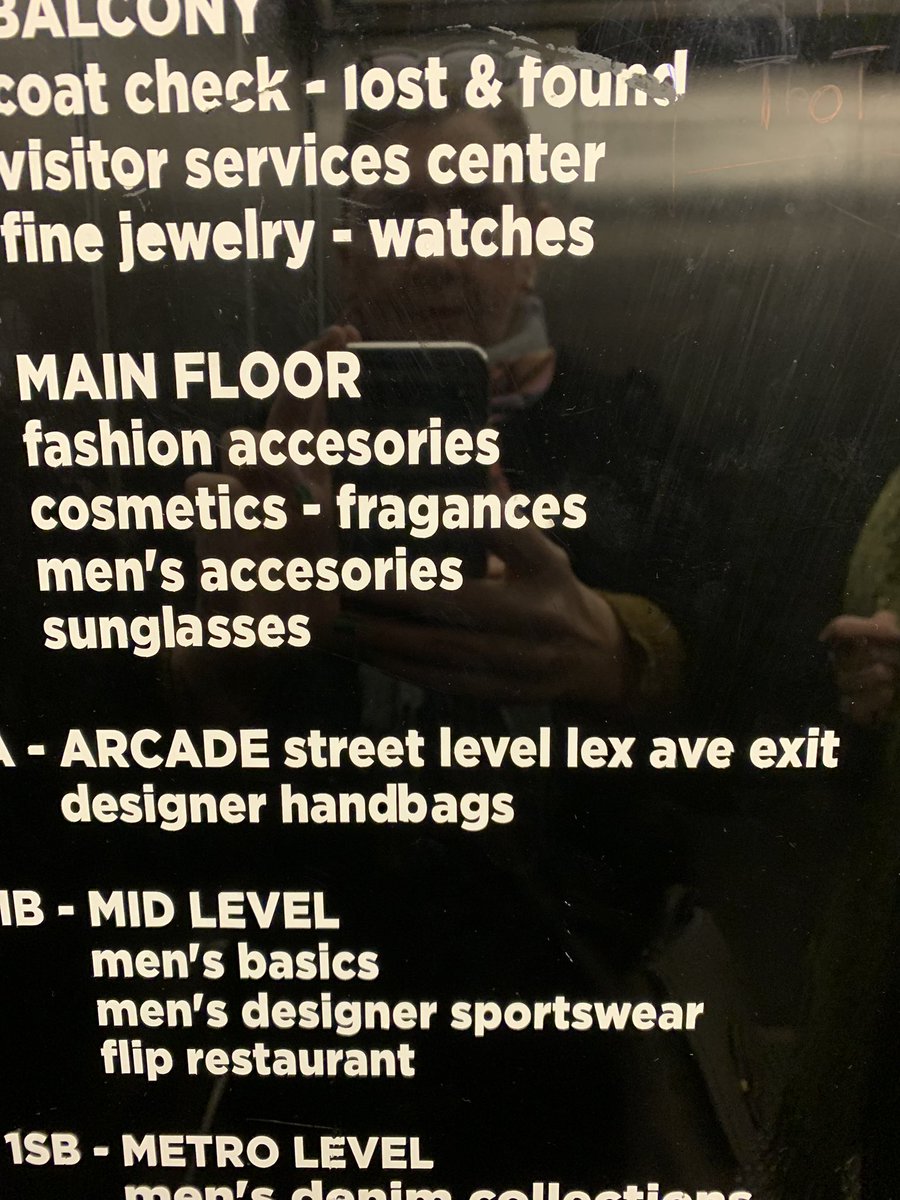 Shaniquesmum's tweet image. So came across these grammatical errors in the elevator @Bloomingdales I was not expecting that #grammarfails 😳😆