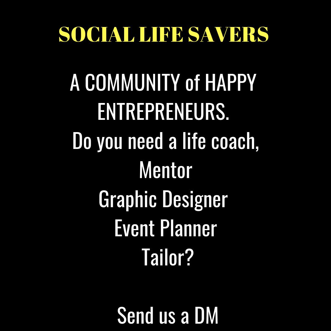 EbereAnyanwu8's tweet photo. My Name is Ebere Anyanwu, and I am the founder of SOCIAL LIFE SAVERS NETWORK. A community of happy entrepreneurs from all walks of life. Follow me on instagram @social_life_savers for more details. #founder, #life #social #businessowners #socialenterprise #Lagos #Nigeria https://t.co/4V174Aa9Et