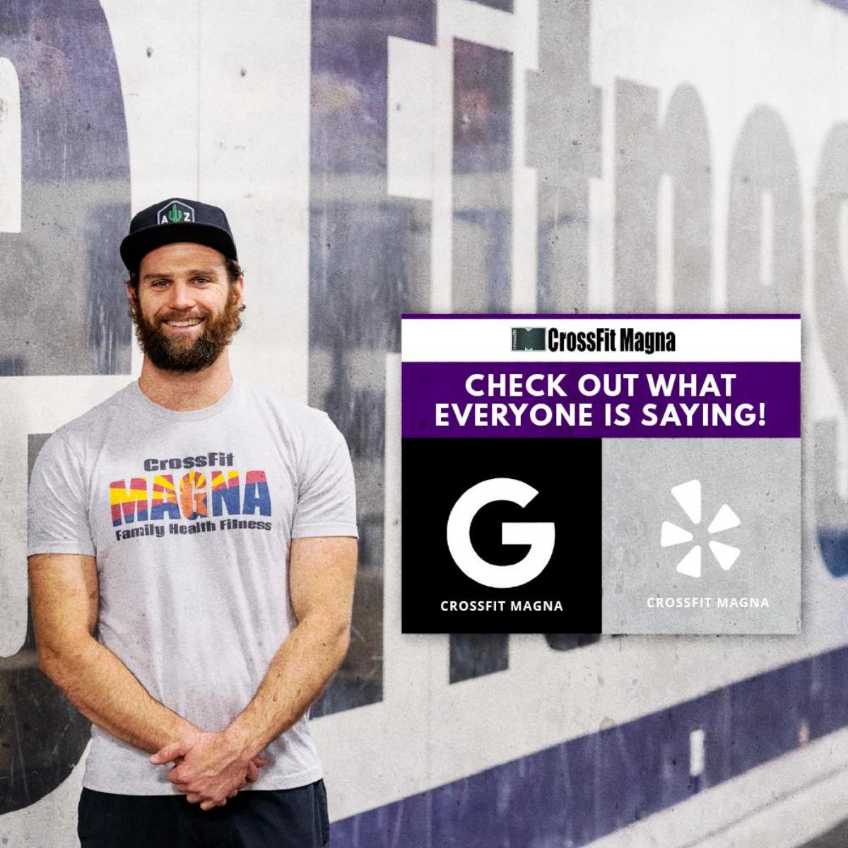 CrossFitMagna's tweet photo. Hearing from our members makes our day! Let us know how we're doing on our Google and Yelp pages. https://t.co/9Io3CkMcqr