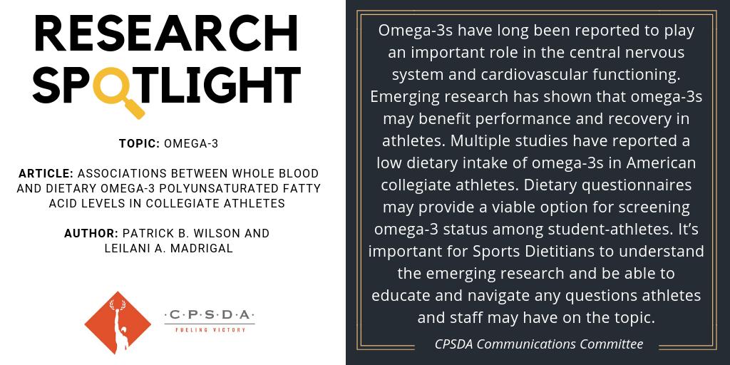 Collegiate Professional Sports Dietitians Assn On Twitter - 