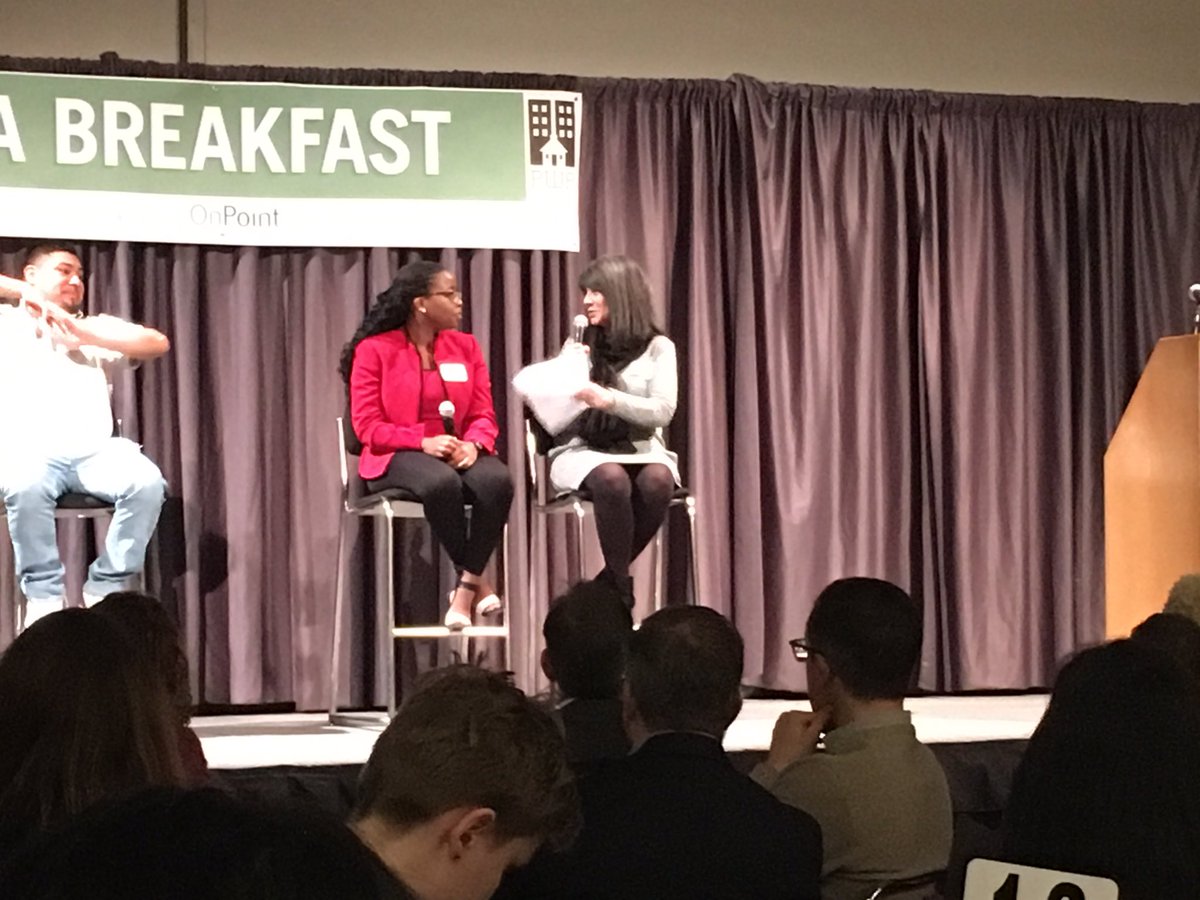 <a href="/PPSOR_CTE/">PPS CTE & CCR</a> Jeannie Yerkovich kicking of Youth Career Expo breakfast facilitating student panel on careers and college. Great insight and passion from these phenomenal student leaders. #CTE <a href="/PPSConnect/">Portland Public Schools</a>