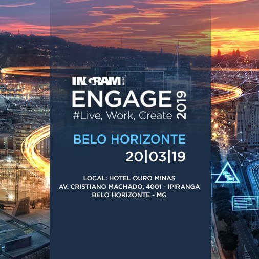 IngramMicroBRA's tweet photo. Amanhã é o 1º #IMEngage2019. O maior evento sobre inovação, tecnologia e negócios. Venha descobrir novas tecnologias, tendências, produtos e soluções dos principais fabricantes de TI e conecte-se com os maiores profissionais da indústria
#LiveWorkCreate #IngramMicroBrasil https://t.co/sX7Cd6jPc3