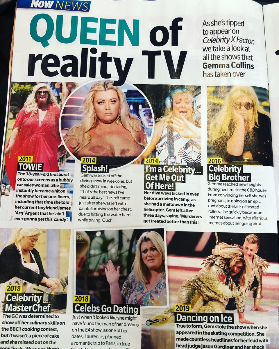TMMediaCelebs's tweet photo. She is indeed! 👸🏼 @gemmacollins1 @nowmag #gemmacollins #thegc #talentmanagement #pragency #nowmag #tmmediapr https://t.co/5bF6GbLXl3