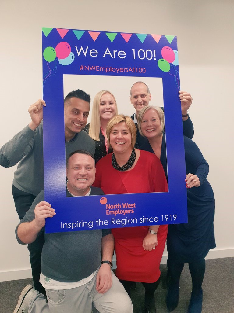 NWEmployers's tweet photo. This Year we turned 100 years old... what an achievement!!

Thank you to everyone who is continuously engaged with us and helped us to get here!

Do keep your eye out for our selfie frame at events throughout the year

#NWEmployersat100

@LeadersInGM @be_interchange @NWADASS https://t.co/8eWvIw1rXi