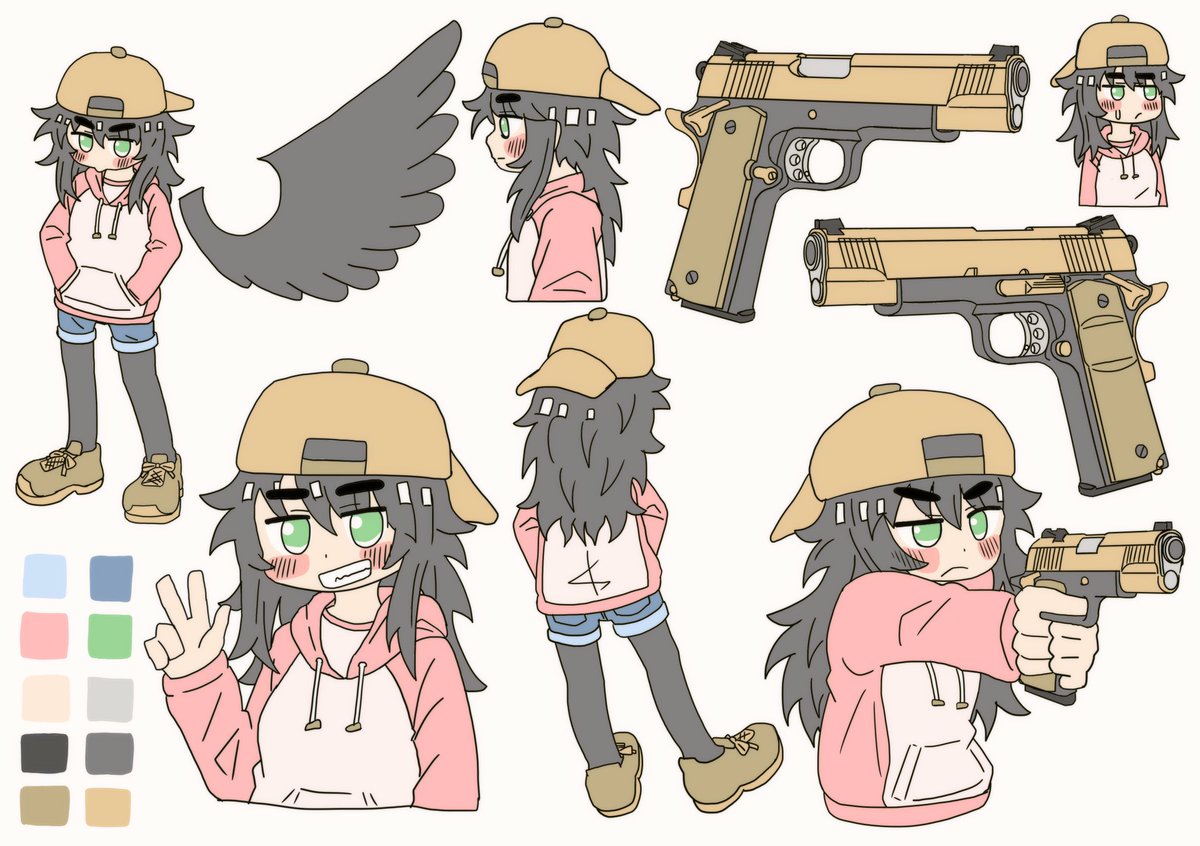 うちのこまとめ
#銃娘 