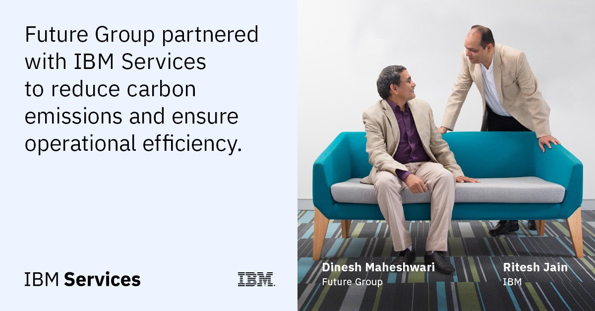 srjadeja's tweet photo. Future Group + @IBMServices: delivering energy savings with an #IoT based solution #Cognitive_Enterprise #KnowIBMServices #BreakthroughPartnerships
https://t.co/vMh55Itw3T 
https://t.co/h9xWzsPqmC