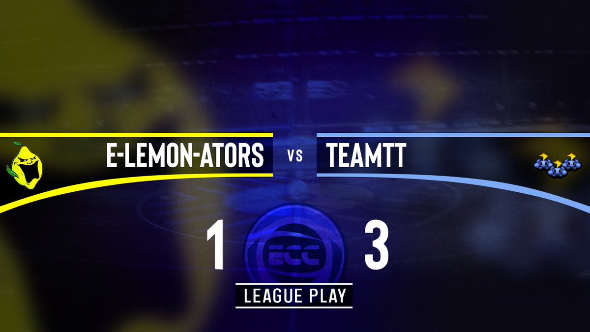 SundaysEsport's tweet photo. ❗ #ECCSeason3 - Division 3:

@_Team_TT_ take the series against the #eLEMONators 3-1. https://t.co/lVxMwvcOxk