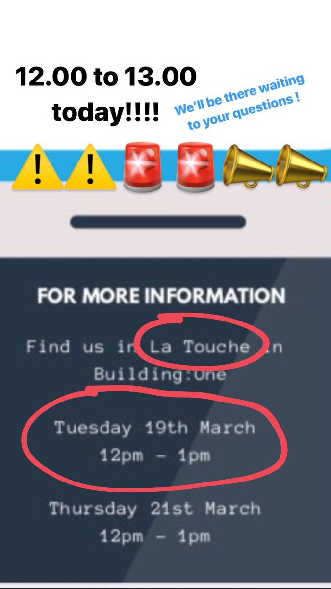 MentorsStudent's tweet photo. Just a reminder, if you have any questions about #BEM2034, we’ll be in La Touché @UofEBusiness today from 12-1! Catch us there! #iSTEPexeter https://t.co/8QyCMyDm0b