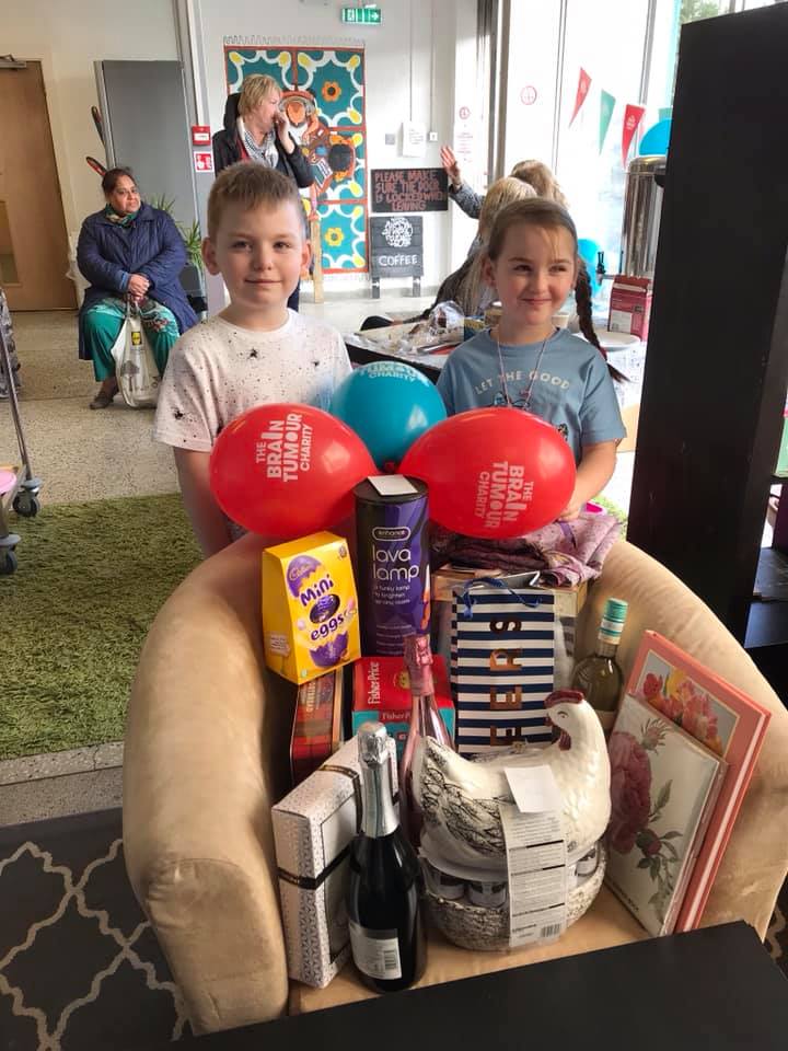 jenTBTC's tweet photo. "You feel so helpless when your child has cancer, no matter how old they are. But doing this made me feel useful and it brought everyone together." Thanks to @Mymummyscakes who raised £325 at her #BigBandanaBake in support of her 30 yr old son, who is living with a brain tumour. https://t.co/0Q97YytJup