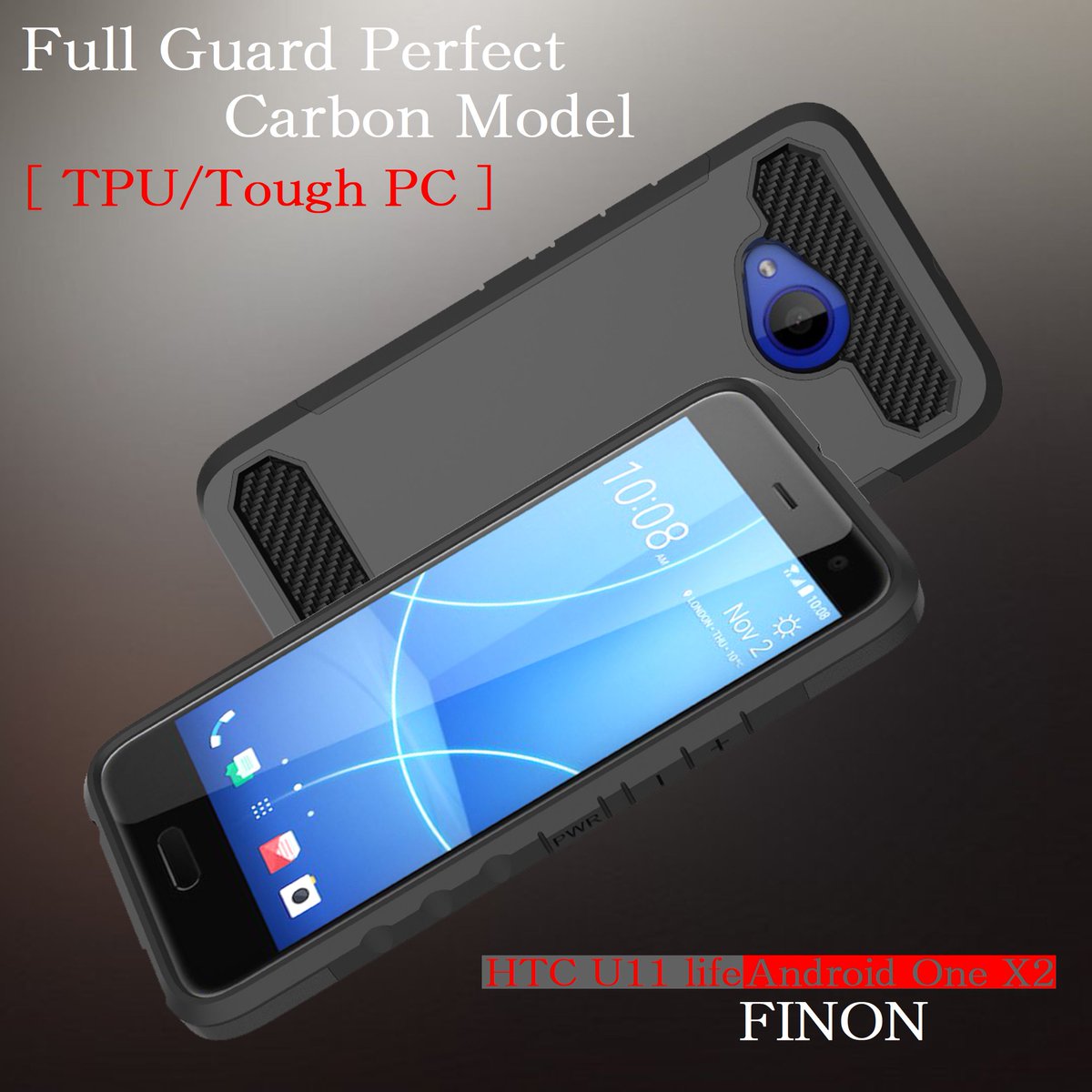 Finon__Japan's tweet photo. FINON HTC U11 life/Android One X2 フルガード パーフェクト カーボン モデル 二重構造モデル/カーボン デザイン
カラー:ブラック/ブルー
アマゾンJP
https://t.co/piJ8WomdsN
楽天市場
https://t.co/qWhm9Aw19m
#finon #フィノン #htc #u11life #android #X2 #htcu11 #スマホケース #ケース https://t.co/L7uTYmOOM7
