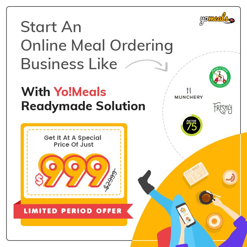 YoMeals's tweet photo. Create your own #mealordering #business website with YoMeals & start your #entrepreneurial journey in the #foodindustry
Click here π https://t.co/PxCniyU4SO for more detail info.
#startup #businessidea #foodbusiness #aspiringentrepreneur #startupidea https://t.co/Ry6OP7ag2p