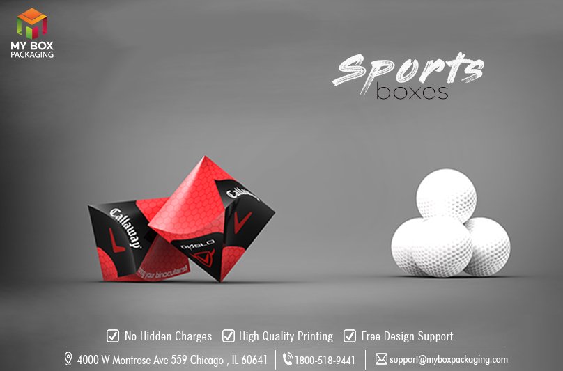 myboxpackaging's tweet image. The eye-catching variety of Sport Boxes sizes , material , shapes , and styles of boxes are accessible so that you will feel comfortable in expressing demands!

SHOP NOW: bit.ly/2HJoVW3

#CustomDesign #SportsBoxes #UniqueBoxes #Sports #CreativePackaging #MyBoxPackaging