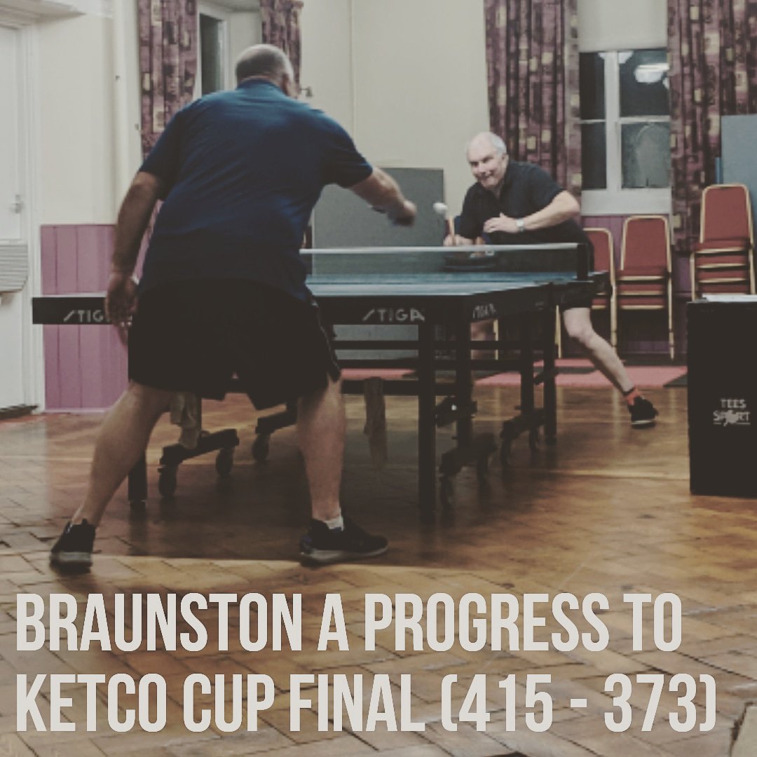 SRTTL's tweet photo. Braunston A will meet MTTG in this year's Ketco Cup Final https://t.co/Zz7DOQowJQ