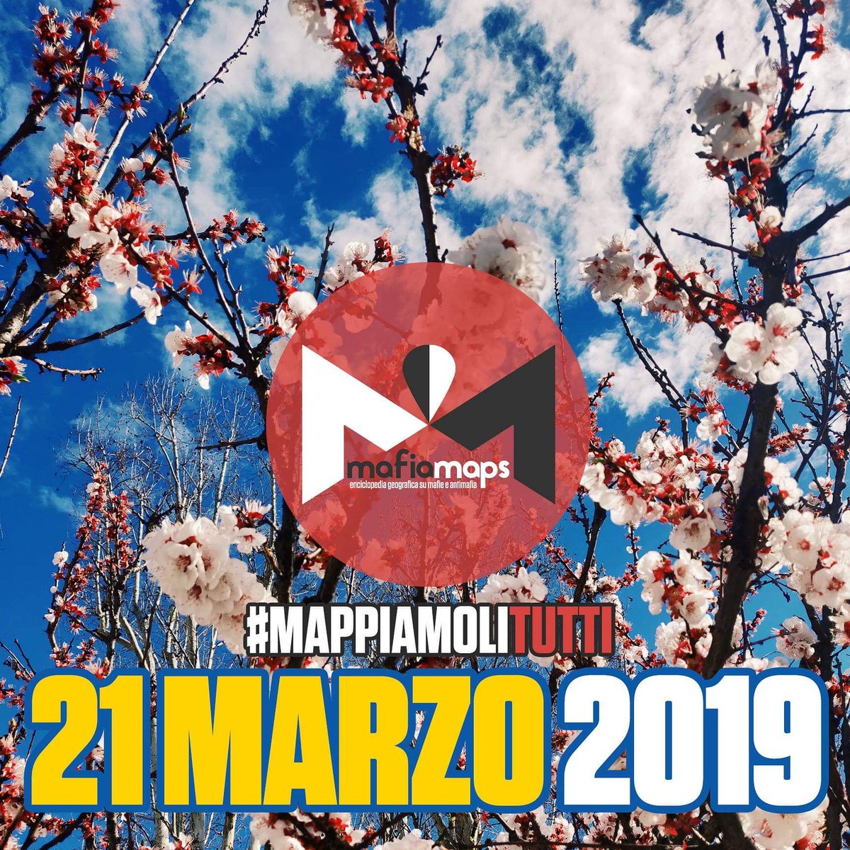 MafiaMaps's tweet photo. Quest'anno la #primavera sarà ancora più antimafiosa! 😍 La basic di #MafiaMaps esce il #21marzo! 🥳🥳🥳
Seguiteci su #Instagram per una piccola anteprima nelle prossime ore 🙂👉 https://t.co/HhnIzPO58g
#mappiamolitutti #festadelpapà #19marzo #app #startup https://t.co/SxXPvYfVz0