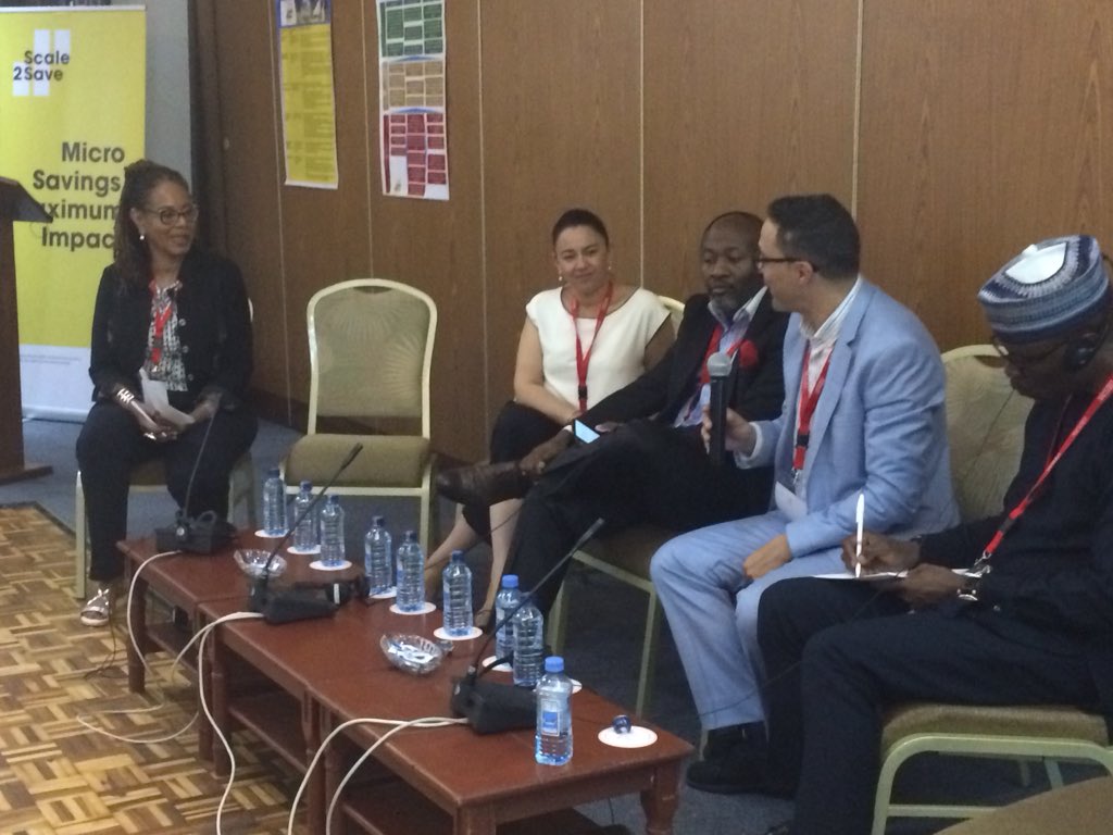 scale2save's tweet photo. Panel 2 tacking how to make digital channels work for bank. #s2sworkshopKenya @scale2save @MyFCMB @albaridbank Ali Bou-Imajdil talks about strategic aspects of digital. https://t.co/b40BWkkMAo
