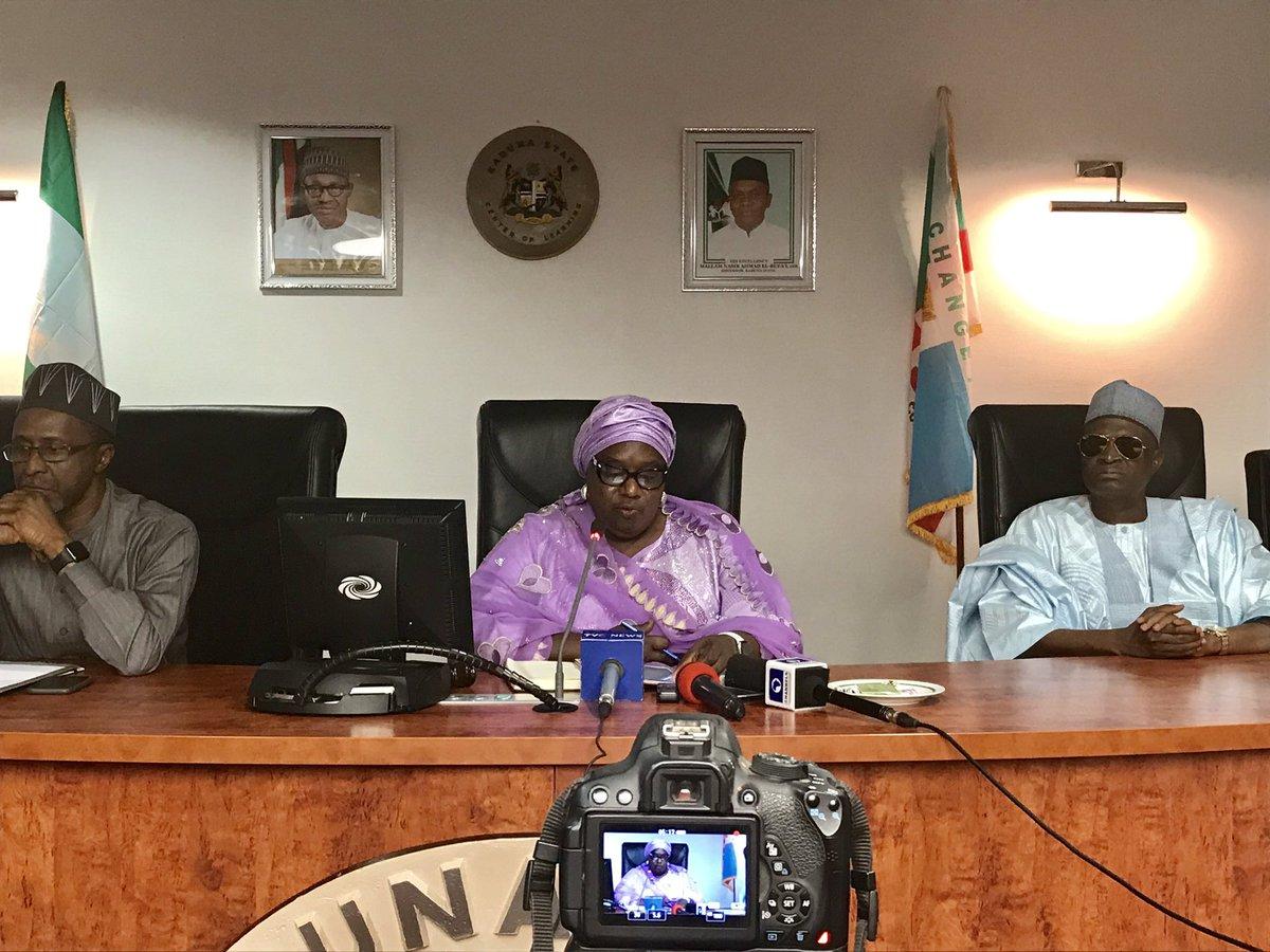 ogundamisi's tweet photo. Please show 📸👇 to a girl child in Northern Nigeria and Nigeria at large and let them know that in North West Nigeria, in a state called Kaduna the Deputy to @elrufai is not a token. She's been very visible and in charge. https://t.co/cAGQYURqNl