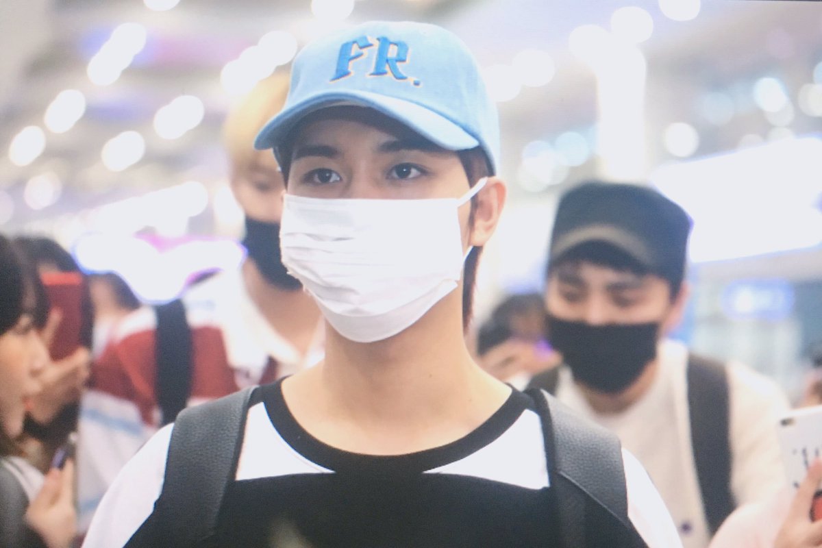 170507 Taeil at Incheon Airport after having schedules on Myanmar for KPOP Festival in Myanmar.he looks so tired that day ♡