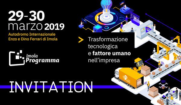 #ImolaProgramma: appuntamento con l'innovazione!
🆓 imolaprogramma.it 📅29 e 30 marzo #IMOLA 
con: Exe.it, @LocalFocusImola, <a href="/imolinfo/">Imola Informatica</a> e tanti interventi interessanti