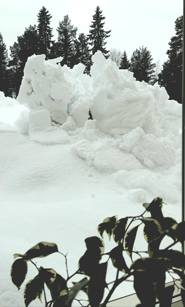 PaulKardol's tweet image. Thanks, snow-ploughing guy, for blocking the view from my office :-( #notspringyet