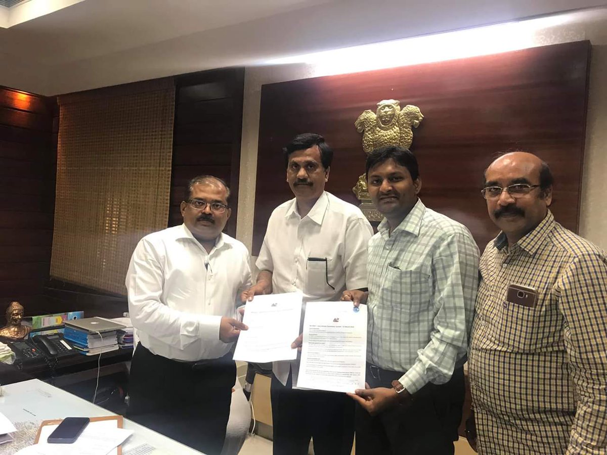 APFirstJac's tweet photo. #APFIRST JAC steering committee with our krishna district collector Sri Imtiaz IAS https://t.co/4vzpcFnrGc