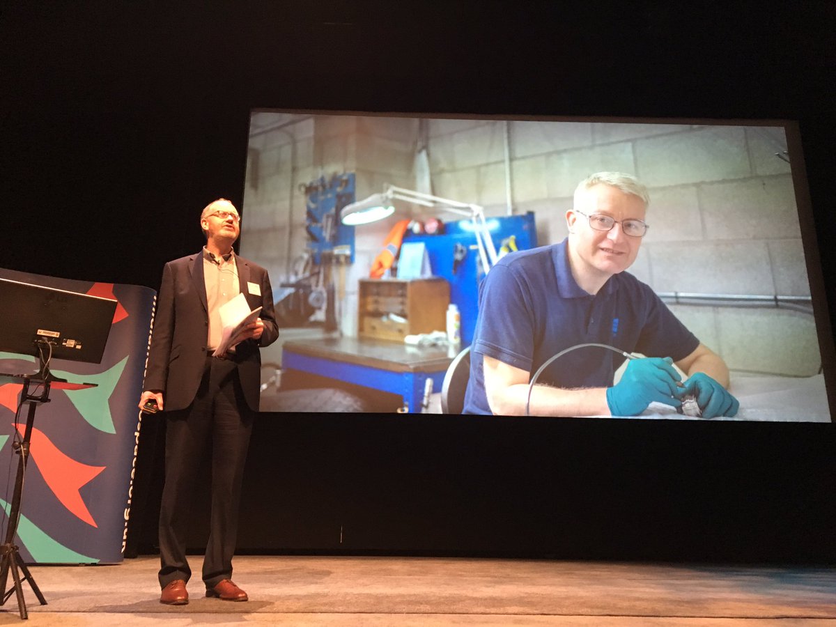 Peter Bruch <a href="/aeaerospace/">AE Aerospace</a> introduced his team to us and said thank you to them. Just a selection here.