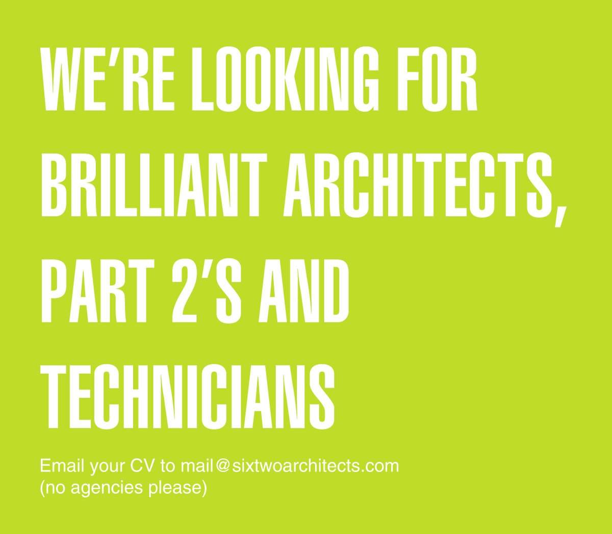 We're hiring!