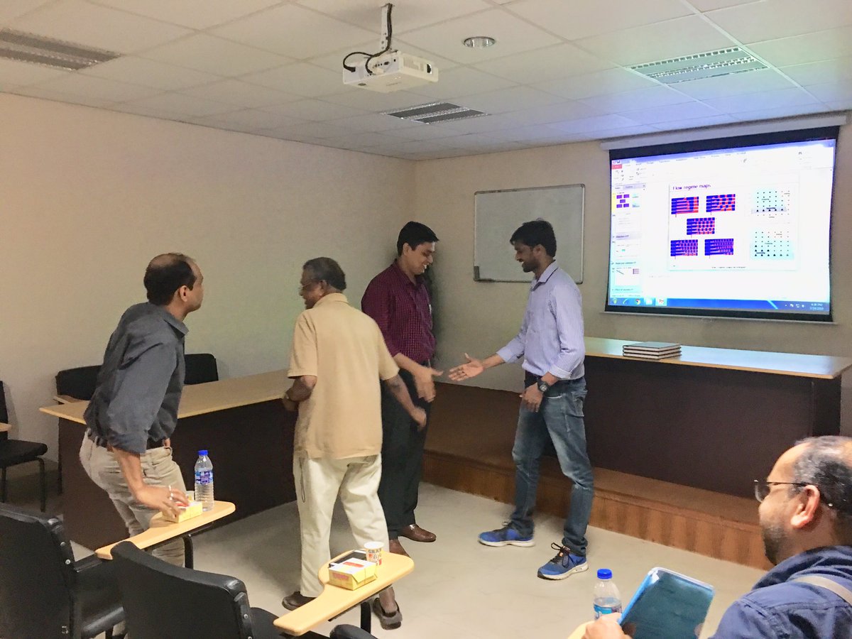 sekhariitkgp's tweet image. Feeling happy 😃..4 years hard work 👨🏼‍💻 presented nicely 😍 and successfully defended Ph.D thesis Viva-voce.  #mCFD_Lab #IIT_KGP 
Thankful to My supervisor Prof. Arnab Atta and my friends, mCFD members.